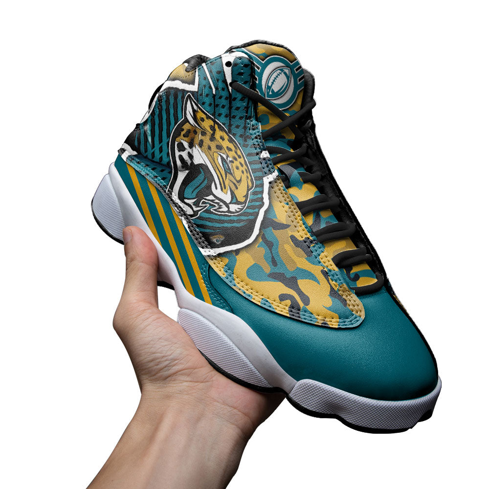 Jacksonville Jaguars J13 Sneakers Custom Shoes-Gear Wanta