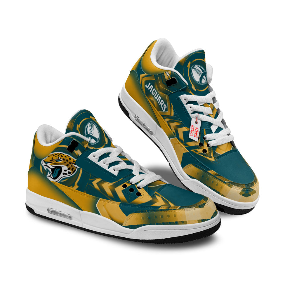 Jacksonville Jaguars J3 Sneakers Custom Shoes-Gear Wanta