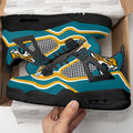 Jacksonville Jaguars Aj4 Sneakers Custom Shoes-Gear Wanta
