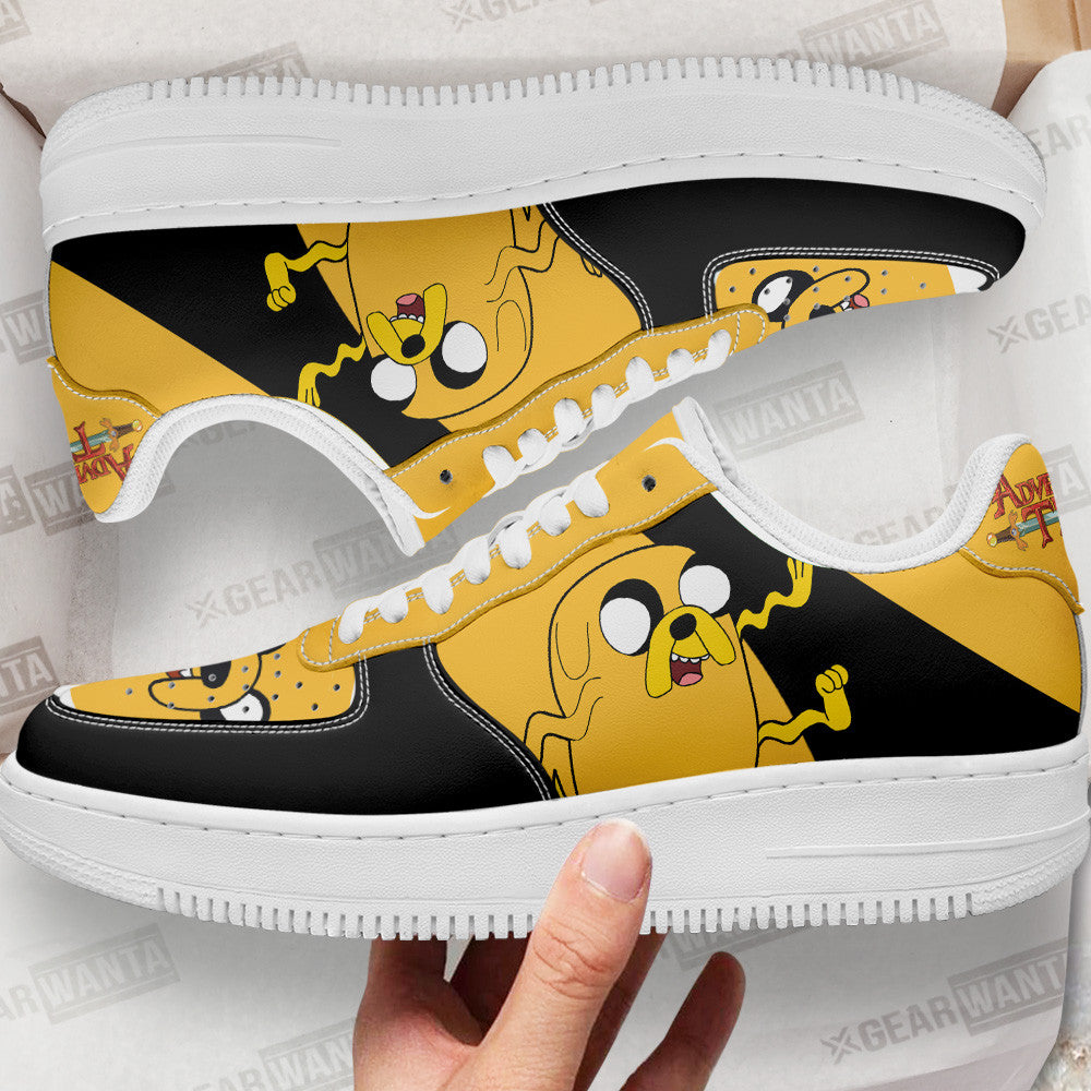 Jake The Dog Air Sneakers Custom Adventure Time Shoes-Gear Wanta