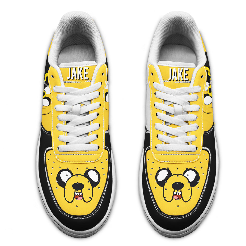 Jake The Dog Air Sneakers Custom Adventure Time Shoes-Gear Wanta
