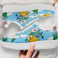 Jake and Finn Air Sneakers Custom Adventure Time Shoes-Gear Wanta