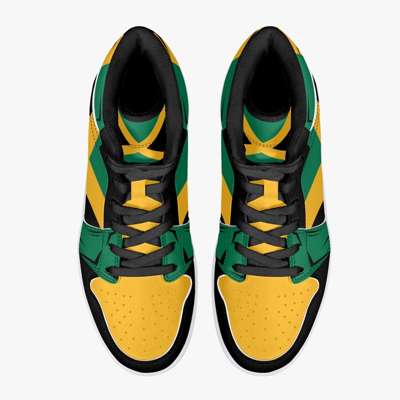 Jamaica Flag JD1 High Top Shoes 