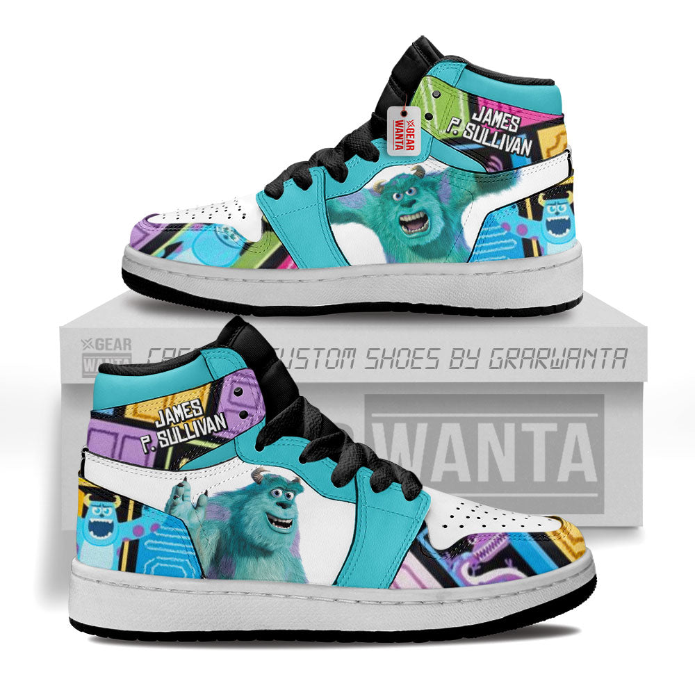 James P. Sullivan Kid J1s Sneakers Cartoon Collection - Gearwanta.com