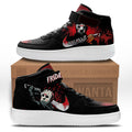 Jason Voorhees Shoes Mid Custom Just Kill It For Horror Fans-Gear Wanta