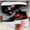Jason Voorhees Shoes Mid Custom Just Kill It For Horror Fans-Gear Wanta