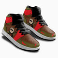 Jason Voorhees The Friday The 13th Series Kid Sneakers Custom-Gear Wanta