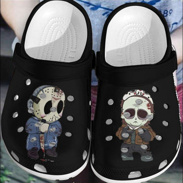 Jason Voorhees and Michael Myers Clogs-gearwanta.com