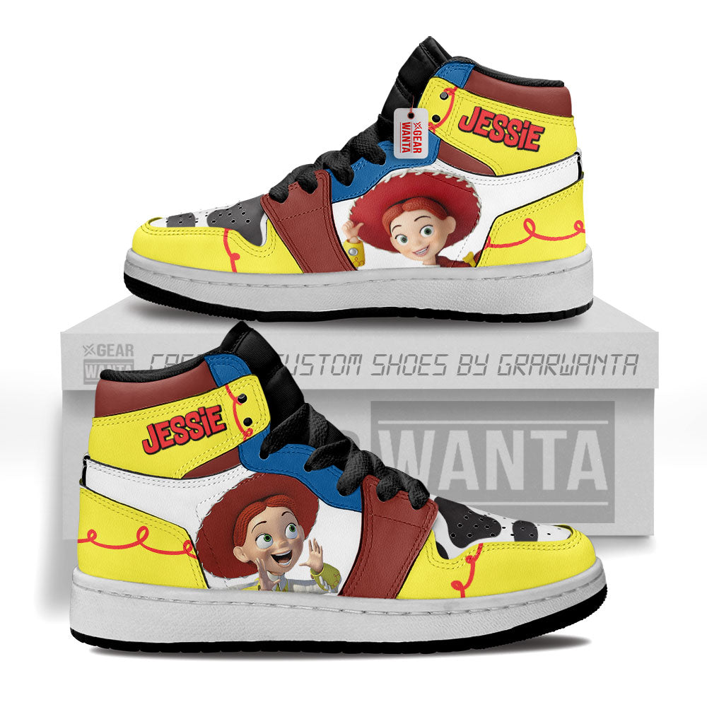 Jessie Kid J1s Sneakers Personalized Cartoon Collection - Gearwanta.com