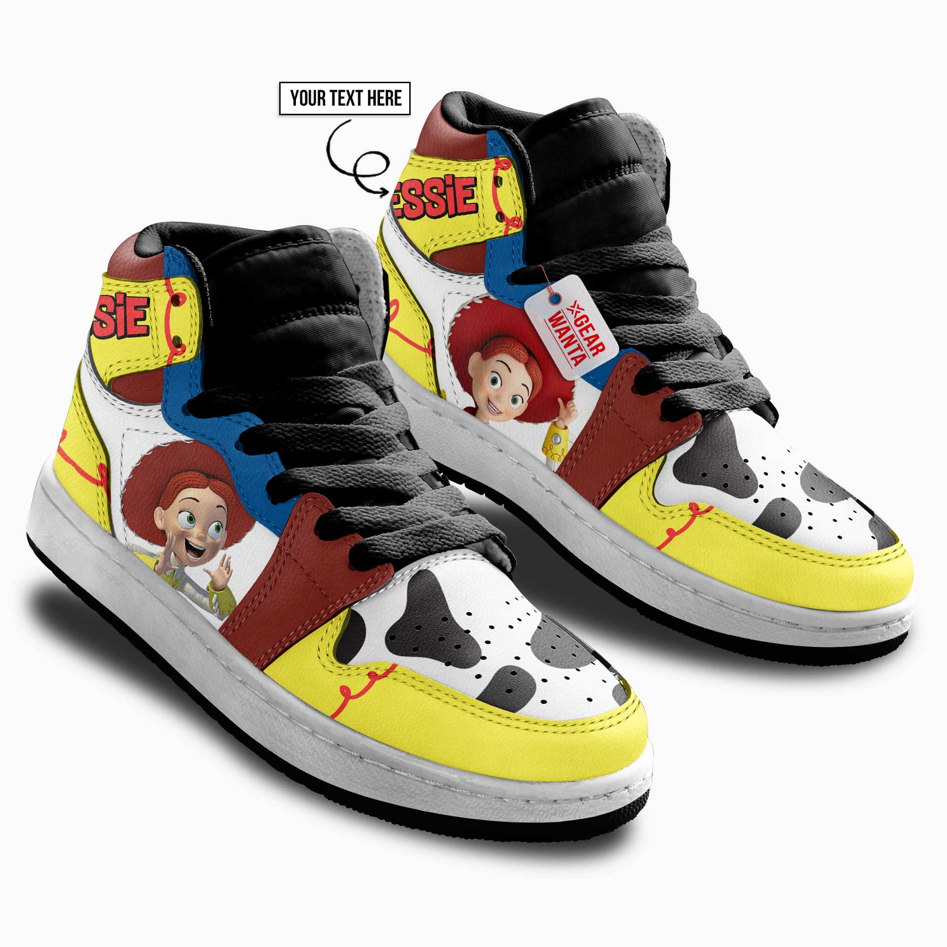Jessie Kid J1s Sneakers Personalized Cartoon Collection - Gearwanta.com