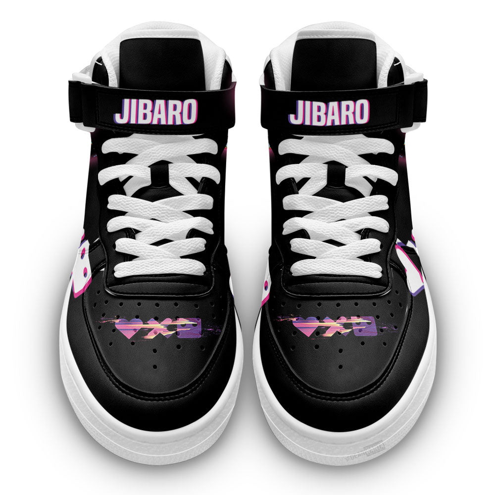 Jibaro Air Mid Shoes Custom Love, Death & Robots Sneakers-Gear Wanta