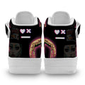 Jibaro Air Mid Shoes Custom Love, Death & Robots Sneakers-Gear Wanta