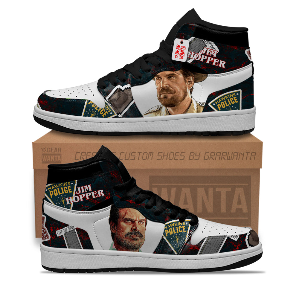 Jim Hopper J1 Shoes Personalized Collection- gearwanta.com