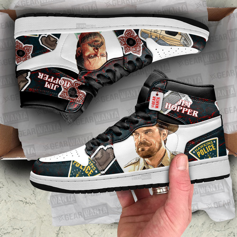 Jim Hopper J1 Shoes Personalized Collection- gearwanta.com