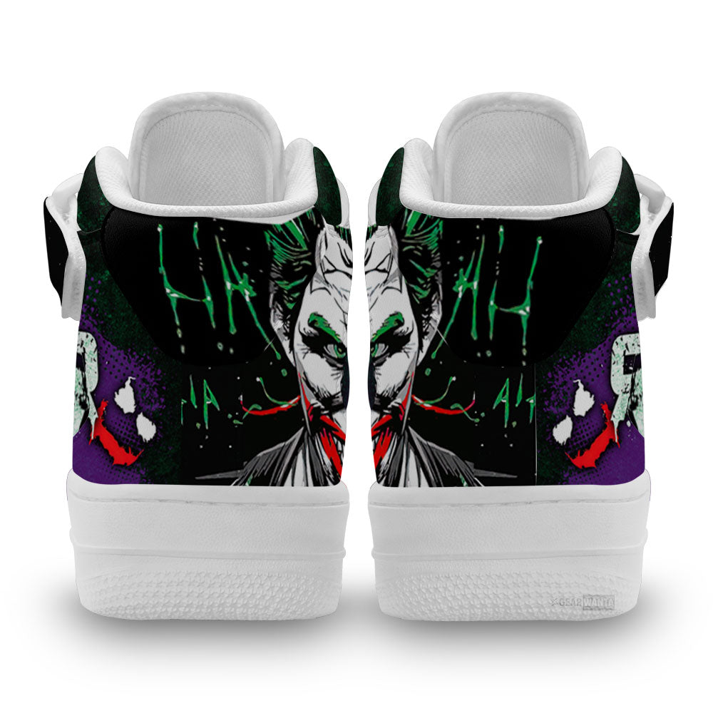 Joker Air Mid Shoes Custom Sneakers Fans-Gear Wanta