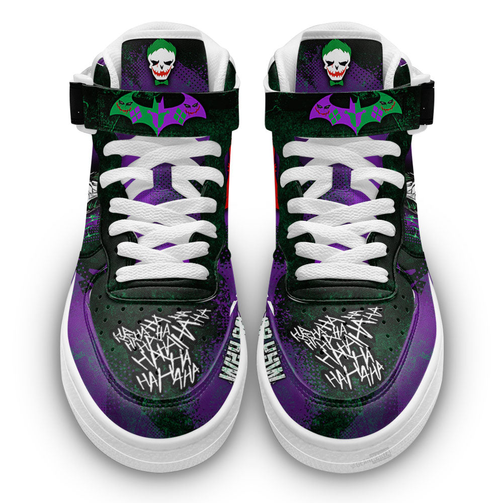 Joker Air Mid Shoes Custom Sneakers Fans-Gear Wanta