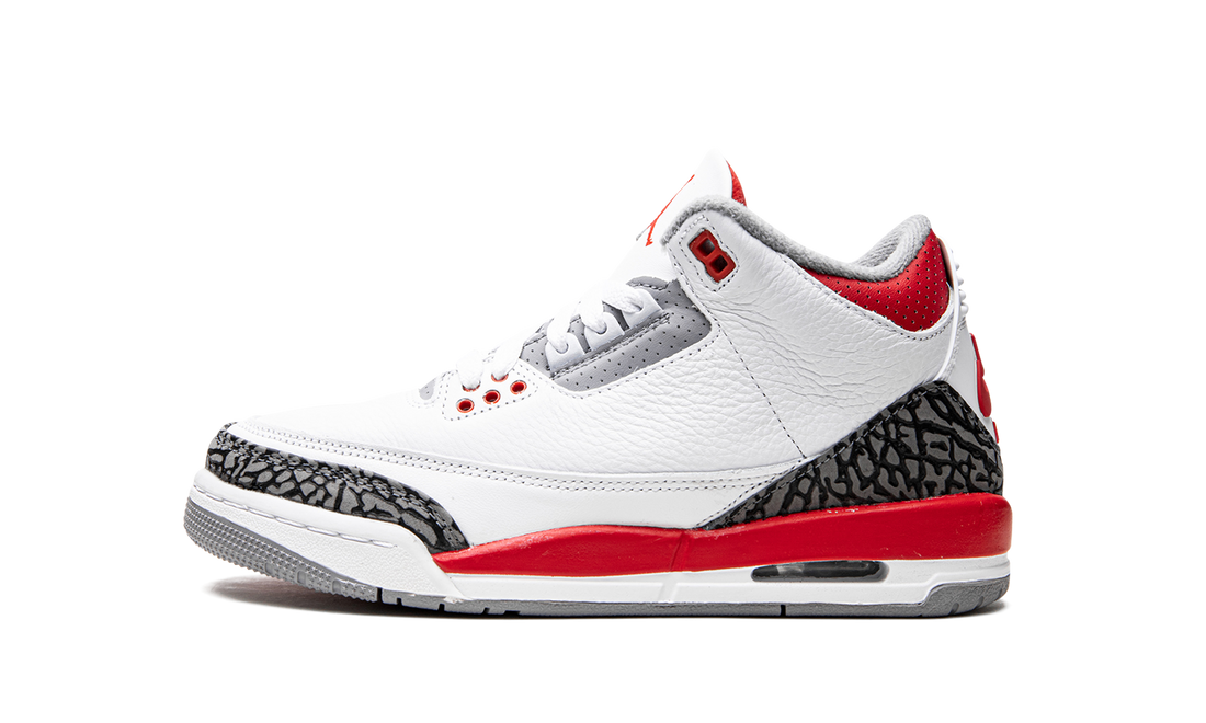 Air Jordan 3 Retro GS "Fire Red 2022"