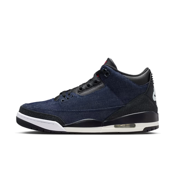 Jordan 3 x Levi Indigo and Gym Red