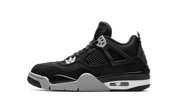Air Jordan 4 GS "Black Canvas"
