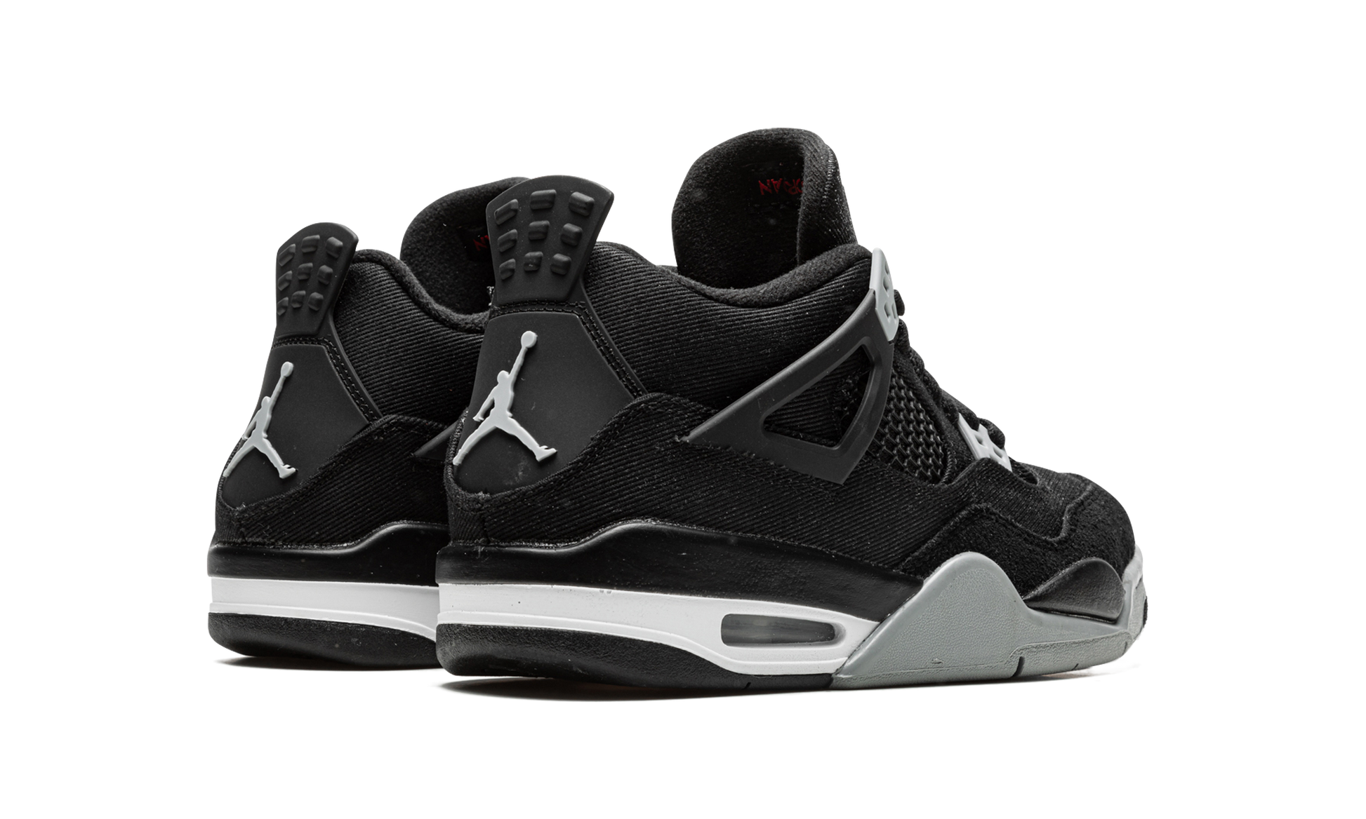 Air Jordan 4 GS "Black Canvas"