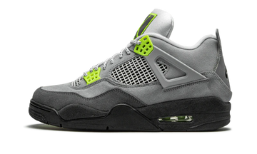 Jordan 4 Neon Volt Stylish Sneakers