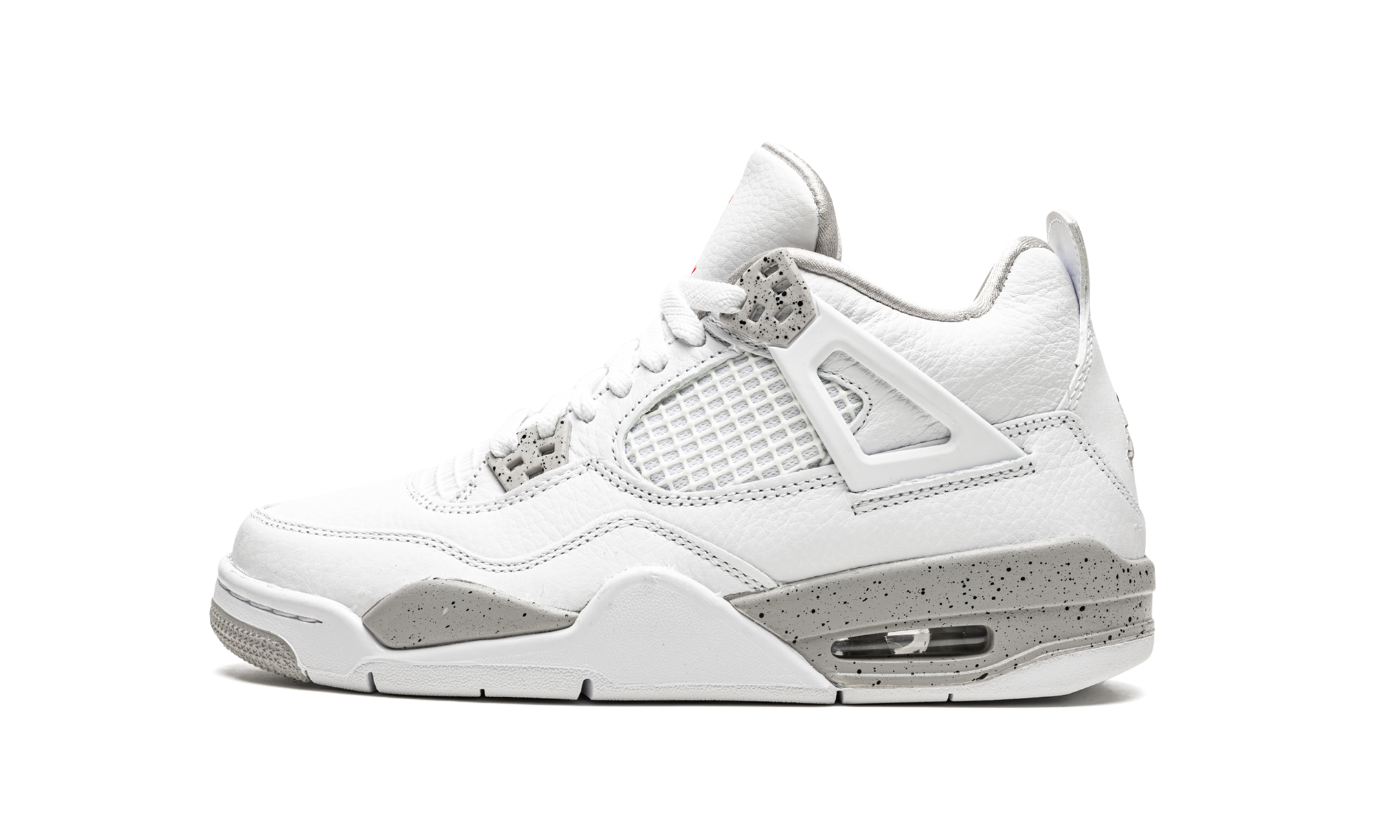 Air Jordan 4 Retro GS "White Oreo"