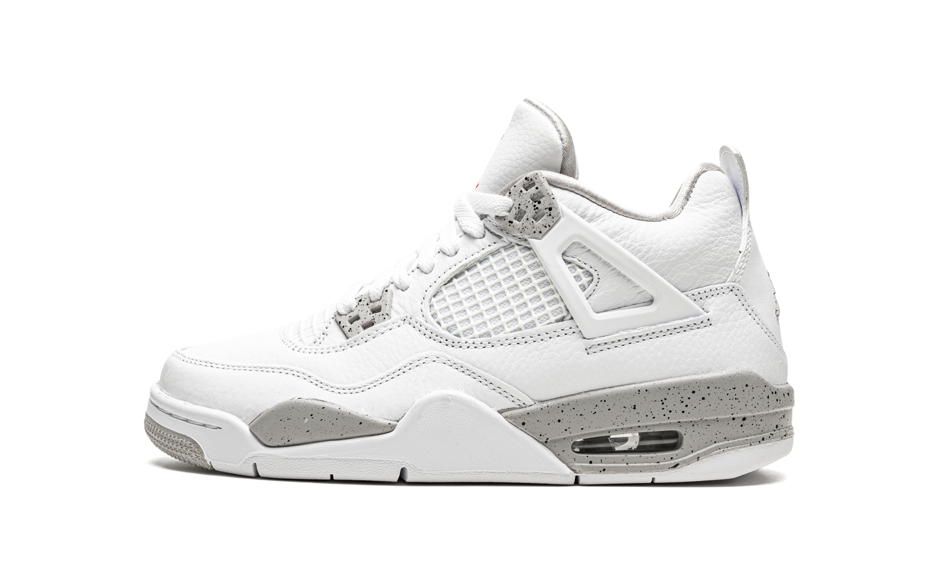 Air Jordan 4 Retro GS "White Oreo"