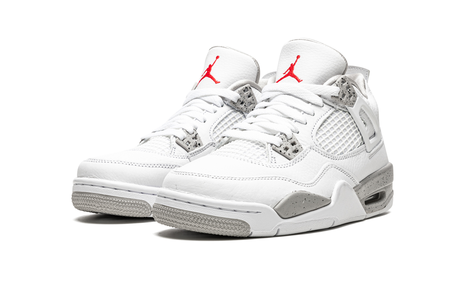 Air Jordan 4 Retro GS "White Oreo"