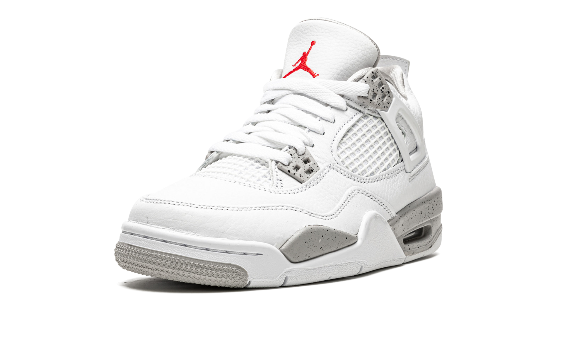Air Jordan 4 Retro GS "White Oreo"