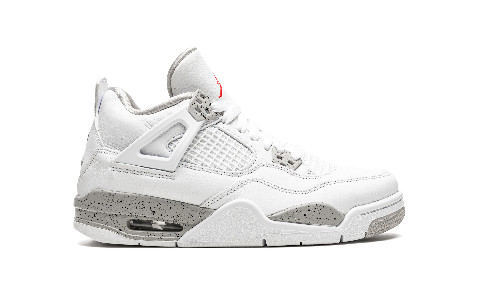 Air Jordan 4 Retro GS "White Oreo"