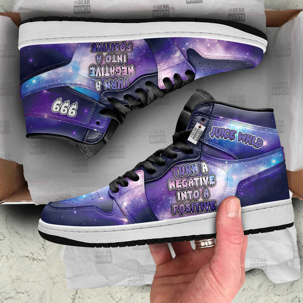 Juice WRLD 999 J1 Shoes Galaxy Style- gearwanta.com