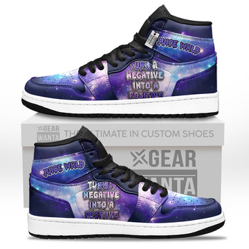 Juice Wrld J1 Sneakers Galaxy Style