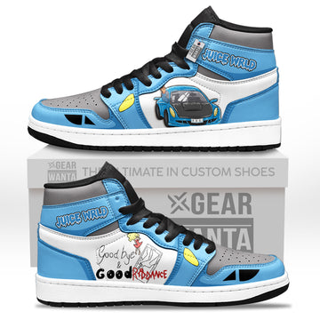 Juice Wrld Retro High-Top Sneakers Good Riddance Custom