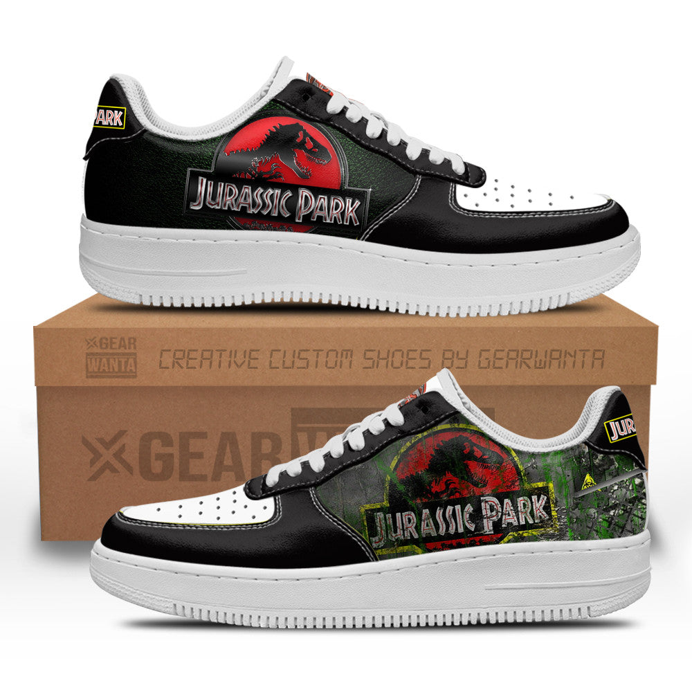 Jurassic Park Custom Air Sneakers QD11-Gear Wanta