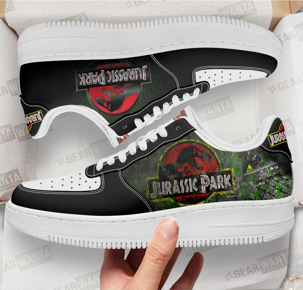 Jurassic Park Custom Air Sneakers QD11-Gear Wanta