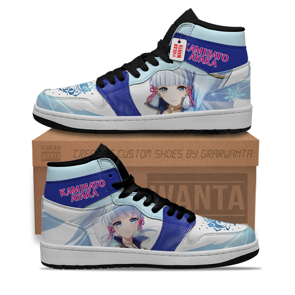 Kamisato Ayaka J1 Shoes Personalized Game Collection- gearwanta.com