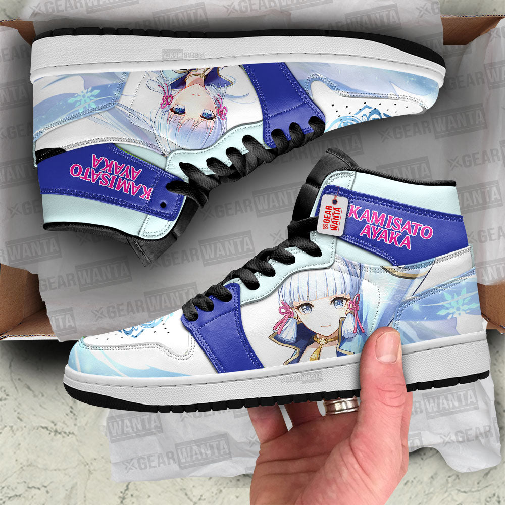 Kamisato Ayaka J1 Shoes Personalized Game Collection- gearwanta.com