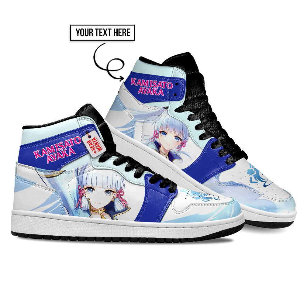 Kamisato Ayaka J1 Shoes Personalized Game Collection- gearwanta.com