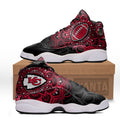 Kansas City Chiefs J13 Sneakers Custom Shoes-Gear Wanta