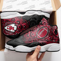 Kansas City Chiefs J13 Sneakers Custom Shoes-Gear Wanta