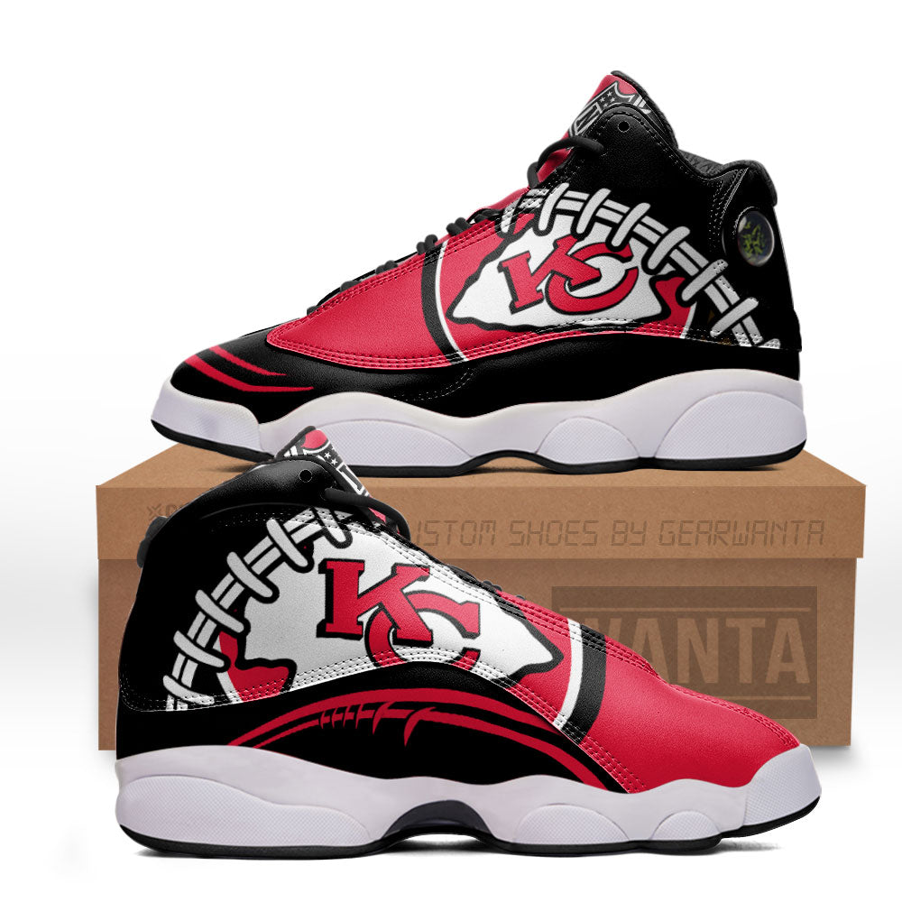 Kansas City Chiefs J13 Sneakers Custom Shoes-Gear Wanta