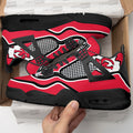 Kansas City Chiefs Aj4 Sneakers Custom Shoes-Gear Wanta