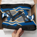 Kansas City Royals Aj4 Sneakers Custom Shoes-Gear Wanta