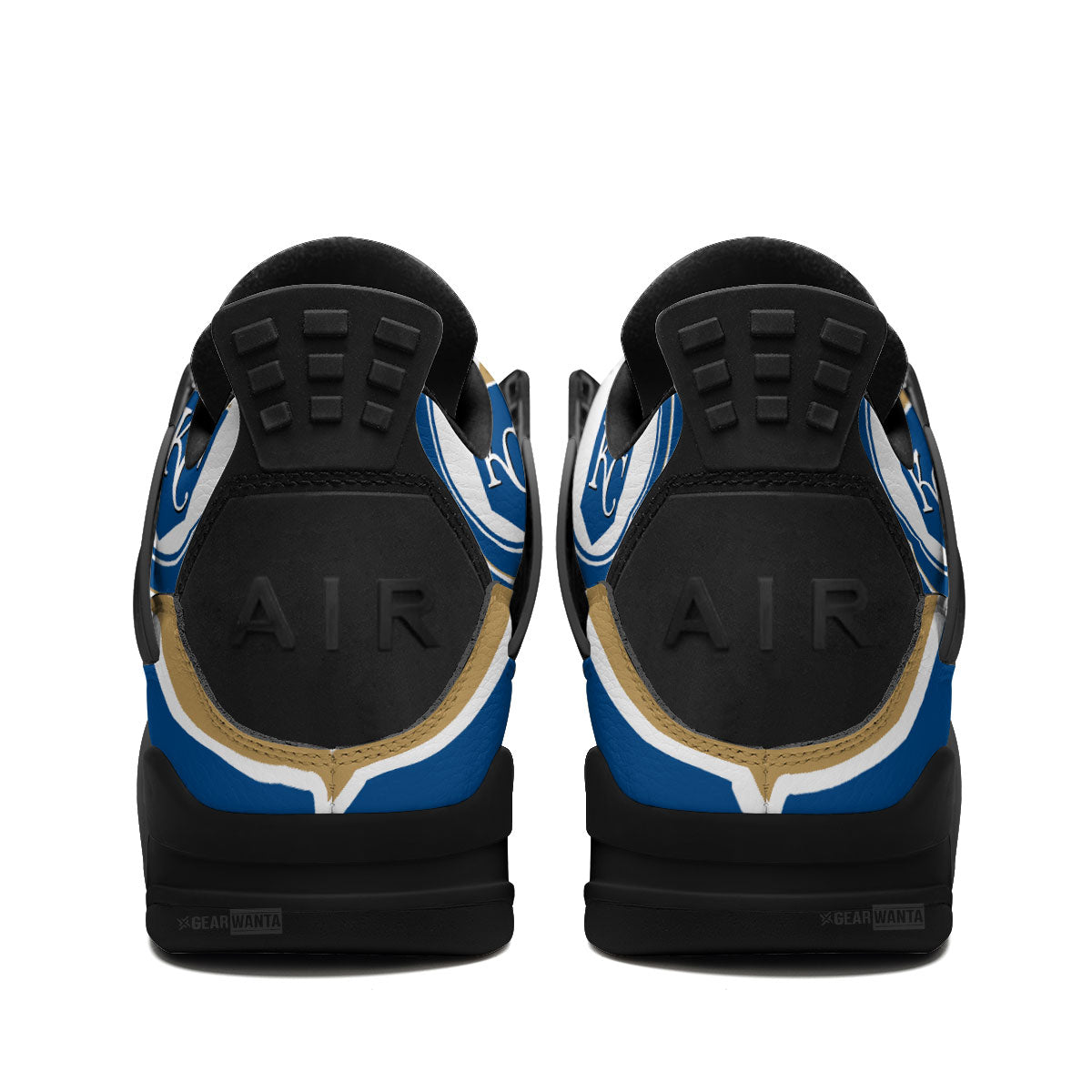 Kansas City Royals Aj4 Sneakers Custom Shoes-Gear Wanta