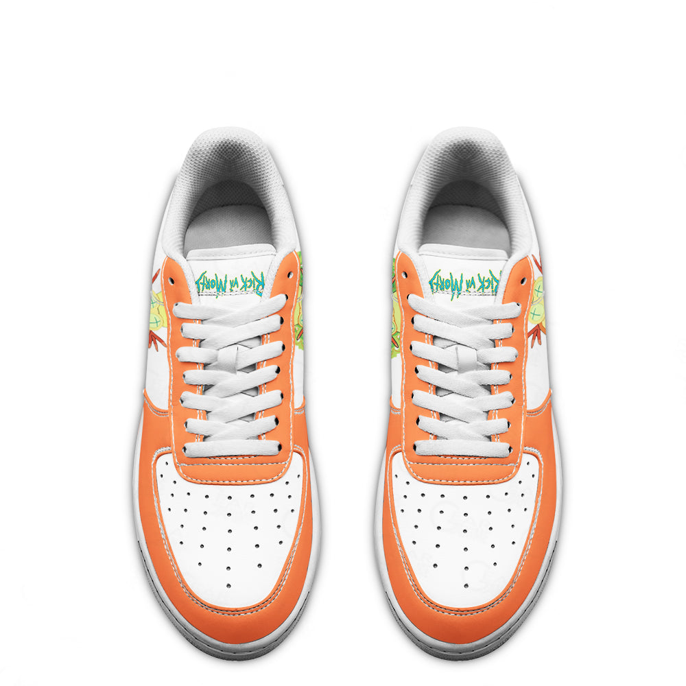 King Flippy Nips Rick and Morty Custom Air Sneakers QD13-Gear Wanta