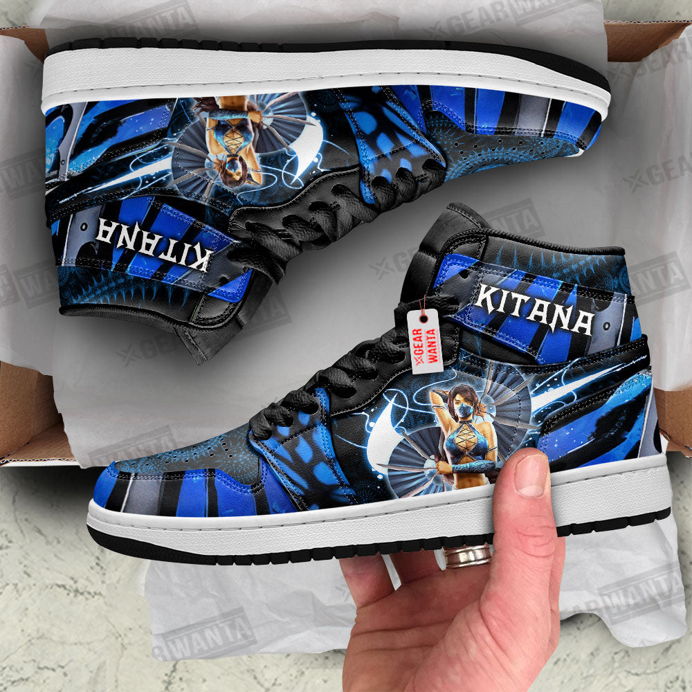 Kitana Mortal Kombat J1 Shoes Custom Sneakers For Fans TT24-Gear Wanta