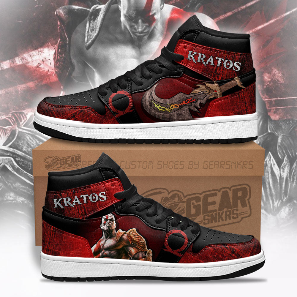 Kratos God Of War Shoes Custom Gifts Idea For Fans TT27-Gear Wanta