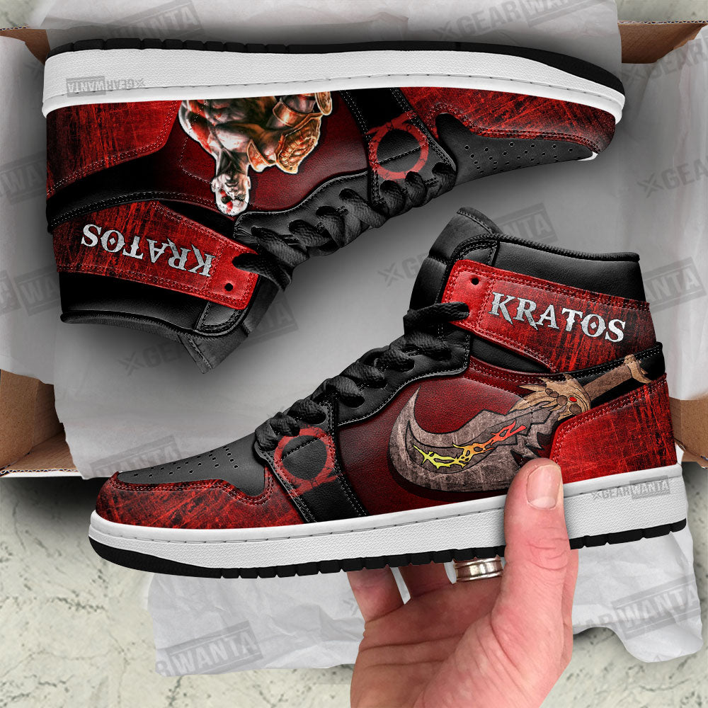 Kratos God Of War Shoes Custom Gifts Idea For Fans TT27-Gear Wanta