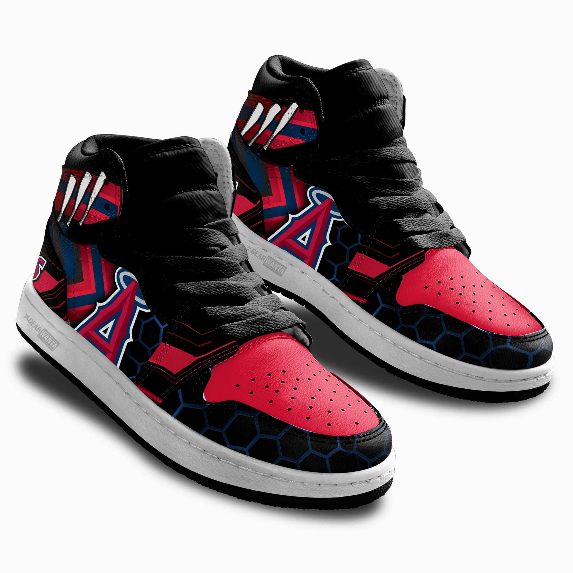 LA Angels Kid Sneakers Custom-Gear Wanta