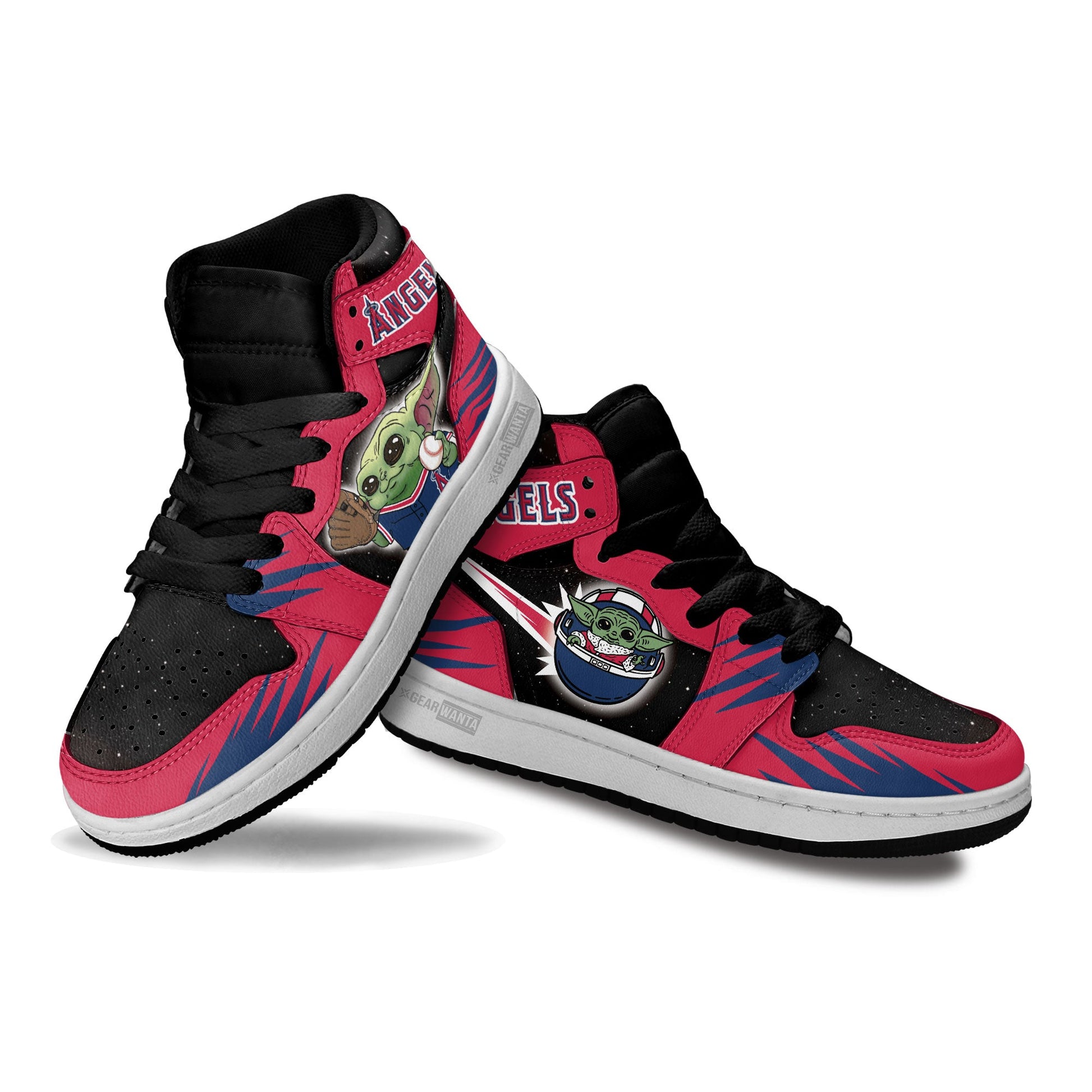 LA Angles Kid Sneakers Custom For Kids-Gear Wanta